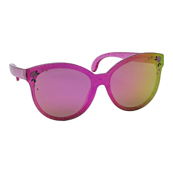 Princess Purple Frameless w/ Flowers Arkaid Sunglasses